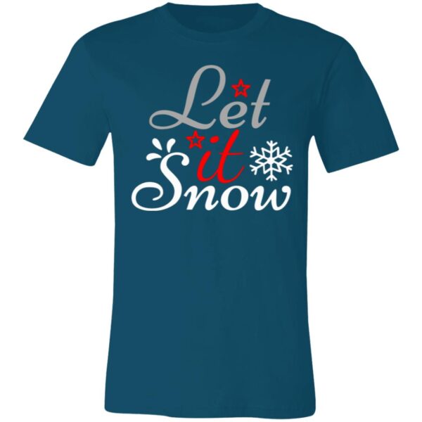 Let It Snow - Christmas Tee - Image 8