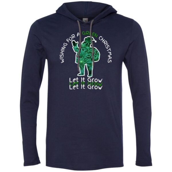 Wishing For A Green Christmas - Christmas Hoodie - Image 3